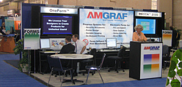 Amgraf exhibits at many trade shows